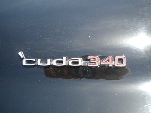This was one of the first 'Cuda's to get the 340 cubic-inch V8.  It's a lucky car, and an even luckier owner.  