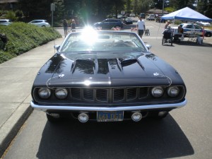 The grille is so amazingly cool that it will probably bring many of you back to the 1960's.  For some, it might look like it's out of Vanishing Point, a 1974 movie about a man and a car.  I won't tell more.  
