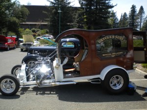 It looks like a George Barris creation, but it's not.  I wish it was, though.  