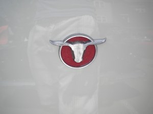 I absolutely LOVE this logo.  It's cool, and modeled after a ox skull the VP of product design saw in 1958.  