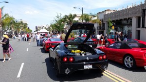 I hope this gives you some idea as to how large the event is.  This was taken from the top end of the show, and I couldn't even fit the rest of it into the frame!